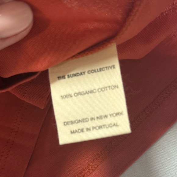 The Sunday Collective Terracotta Kids T-Shirt with Scooter Graphic - Picture 5 of 5